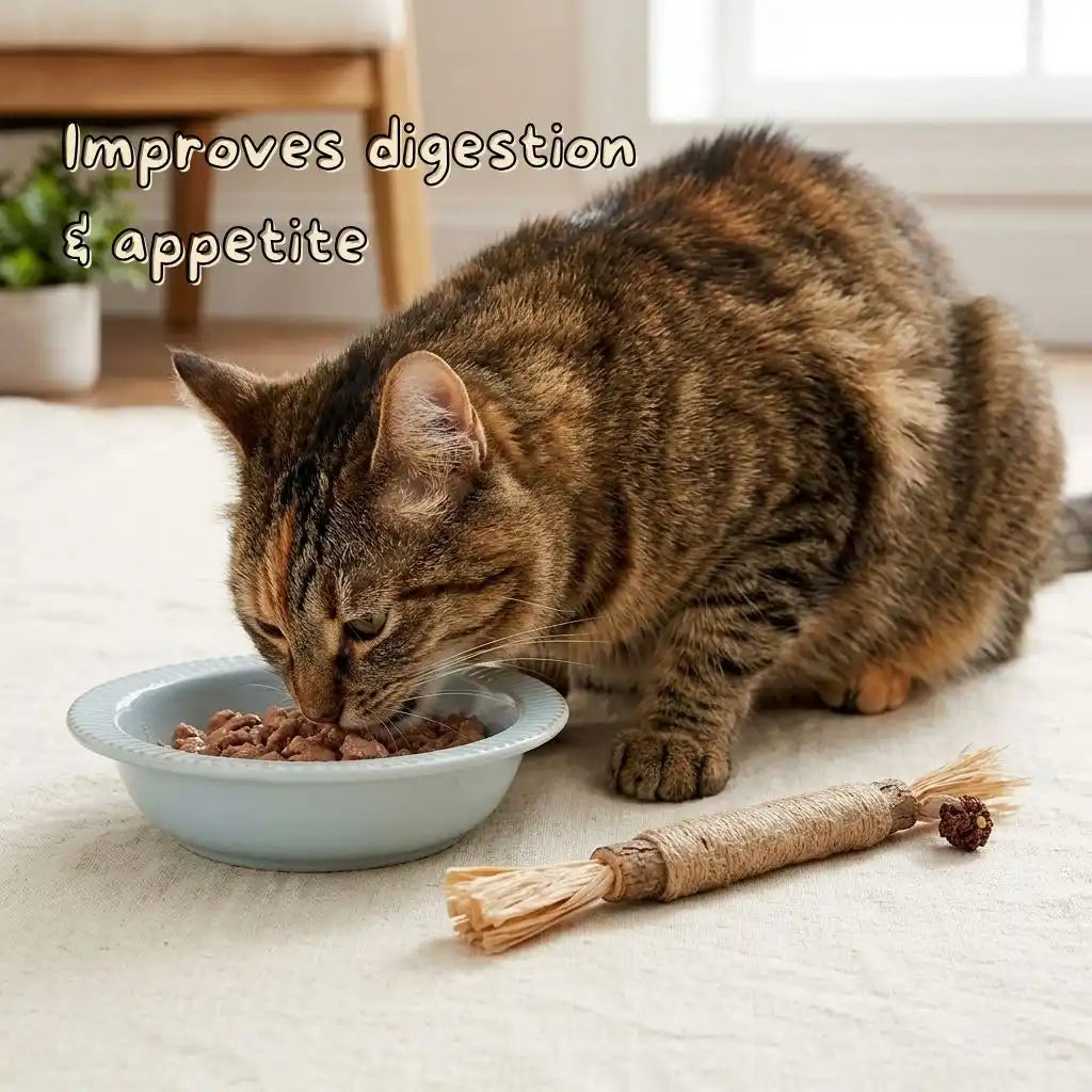 Natural Cat Teething Chew Toy