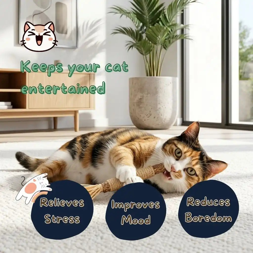 Natural Cat Teething Chew Toy
